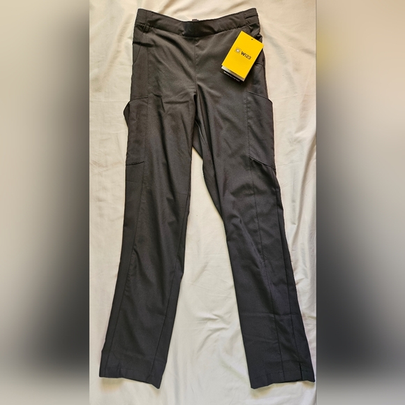 WonderWink Pants - NWT Wonder Wink W123 Womens Gray Elastic Drawstring Waist Scrub Pants Size XS